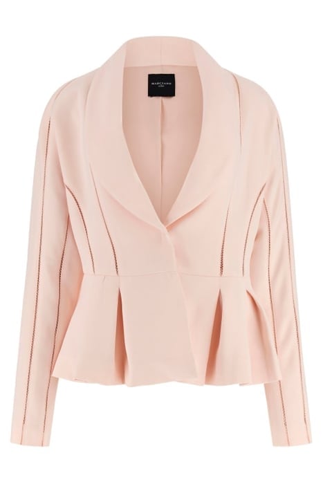 MARLA WRAP BLAZER BLUSH BREEZE 1