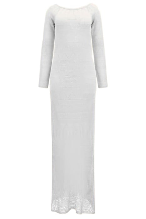 HYDRA LONG DRESS SWT PALE PEARL 3