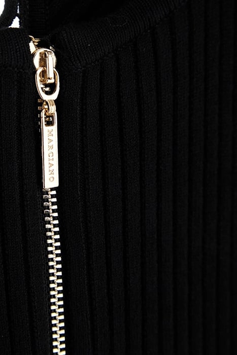 YOHANA DRESS SWEATER JET BLACK 8