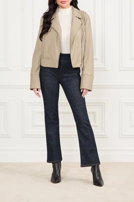 LOLA FAUX LEATHER JA FAWN TAUPE MULTI 3