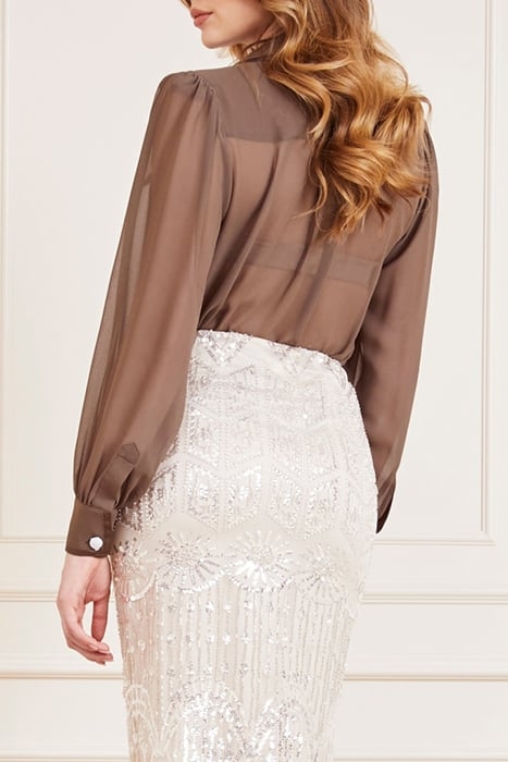 EMILY SHIRT GENERAL BUTTON-DOWN BROWN 2