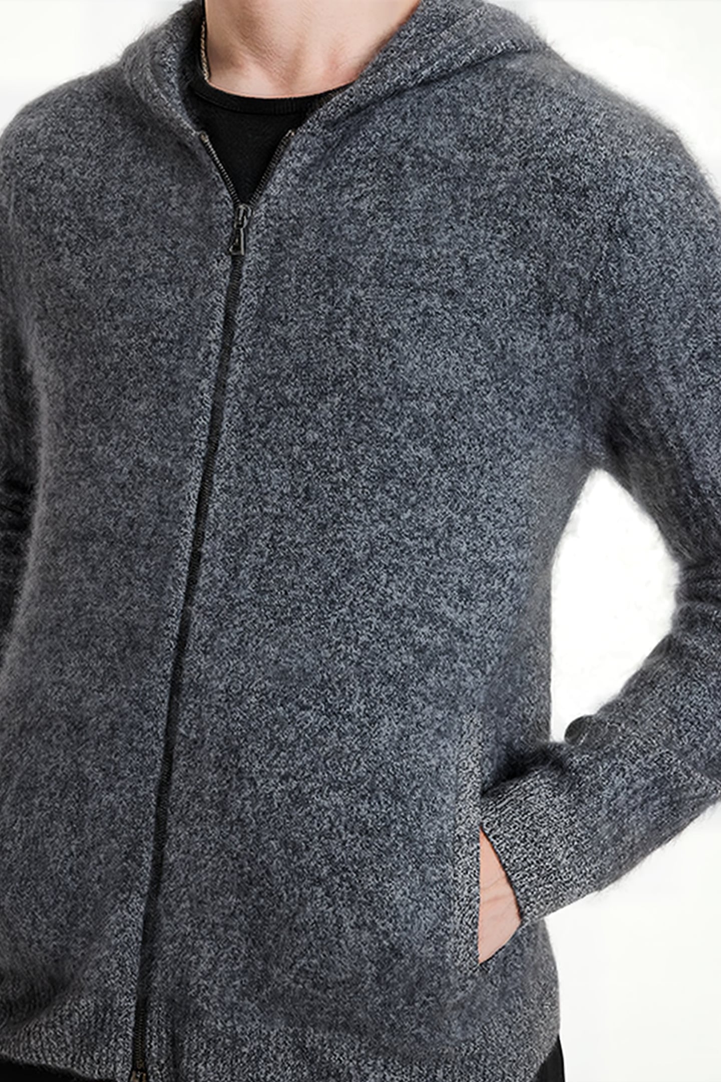 CATHERINE REGULAR FIT LS BLACK/WHITE 3