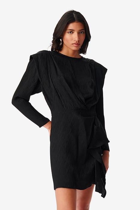 HIARI DRESS IN BLACK 1