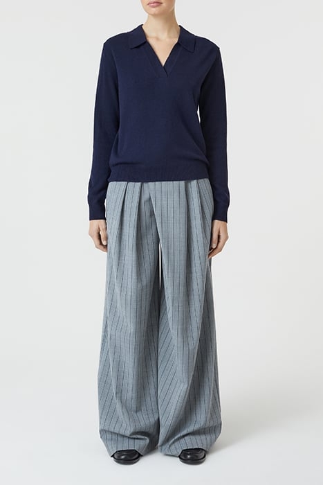 POLO LONGSLEEVE KNITS DARK NIGHT 3