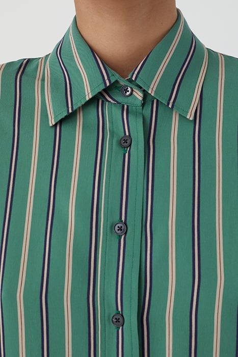 MAXI SHIRT DRESS DRESSES NEW GREEN 4