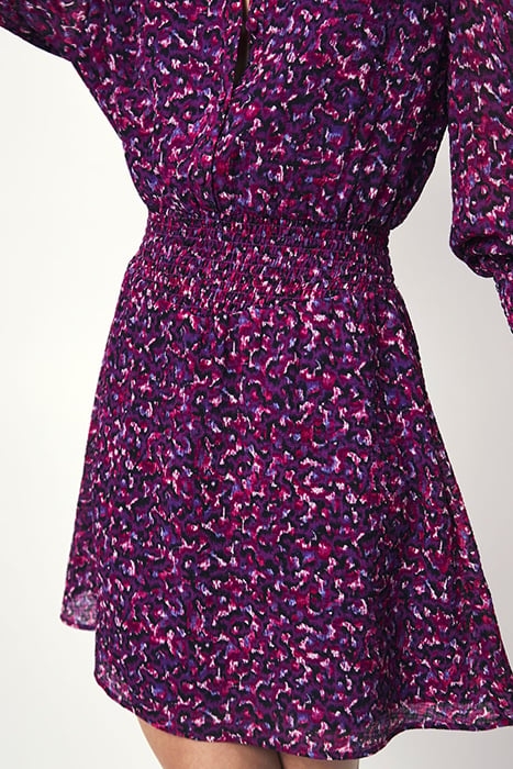 GILSEN ELIN PRINTED MINI DRESS MULTICOLOUR 5