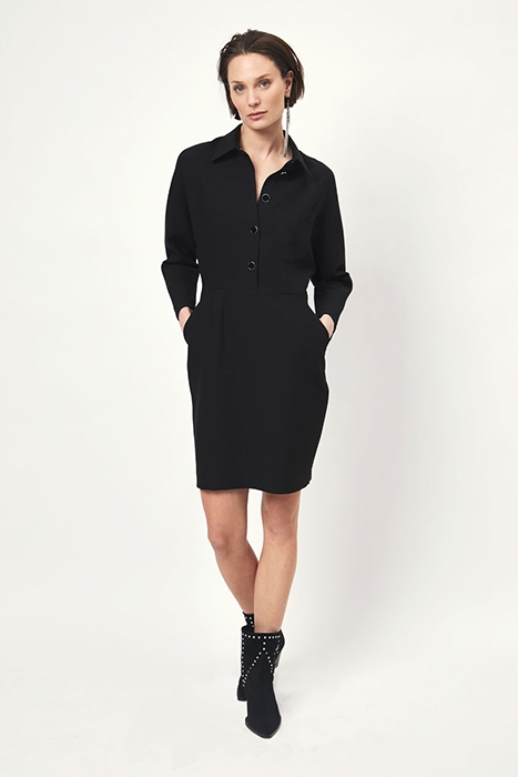 JOSIAH BAT SLEEVE DRESS RAVEN 1