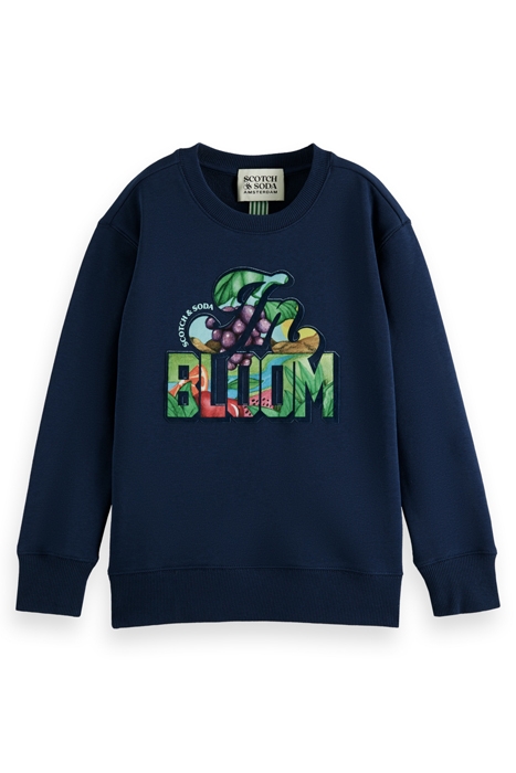 BOYS RELAXED-FIT CREWNECK ARTWORK SWEATSHIRT NIGHT 4