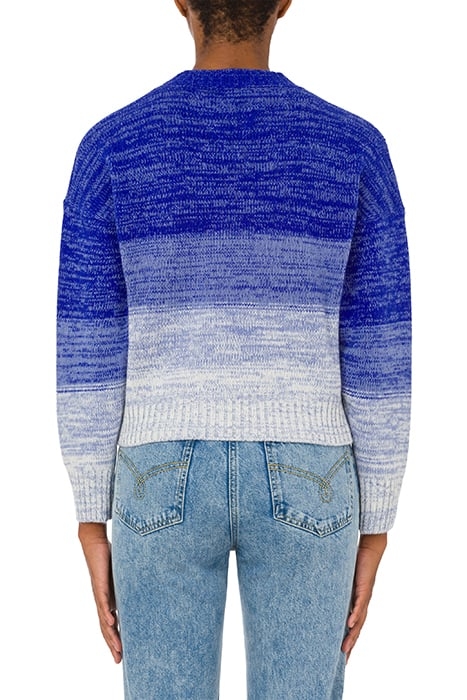 WOOL BLEND PULLOVER BLUE 2