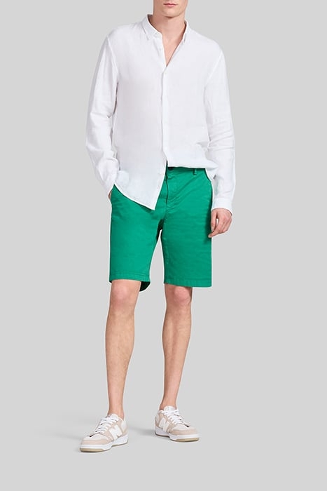 PETROL TAPERED CHINO BERMUDAS 6