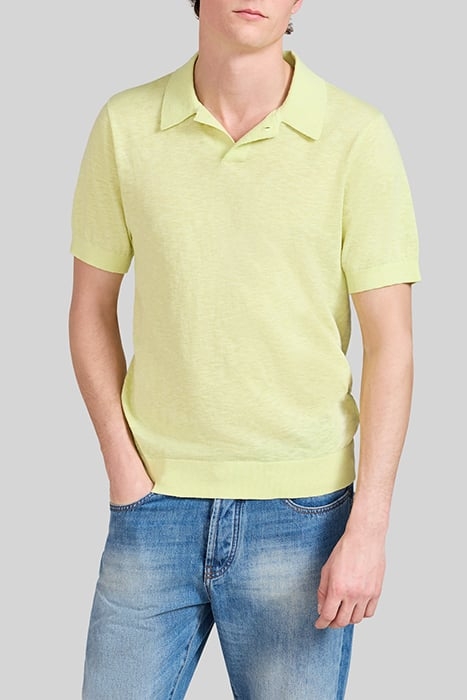 LIME LIGHT KNIT POLO SHIRT 1