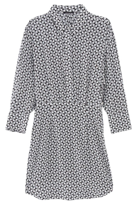 OFF-WHITE GEOMETRIC PRINT DRESS 3