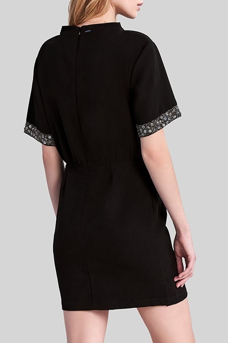 BLACK BEAD AND SEQUIN DRESS 2