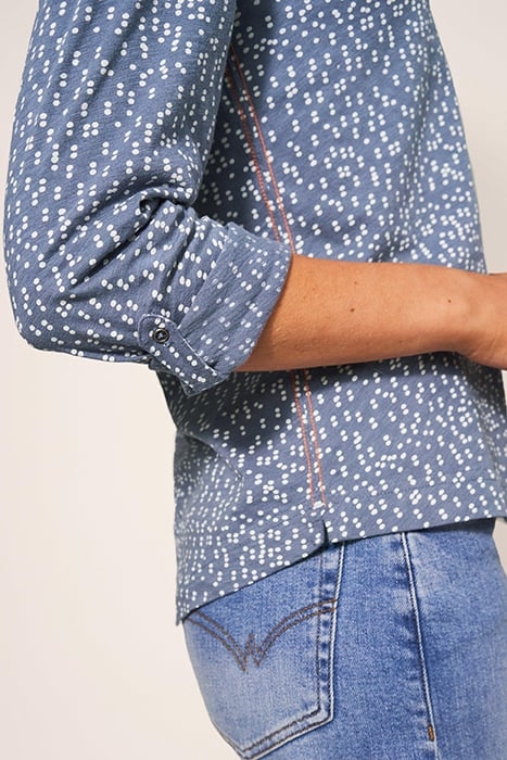 ANNIE JERSEY SHIRT GREY PRINT 5