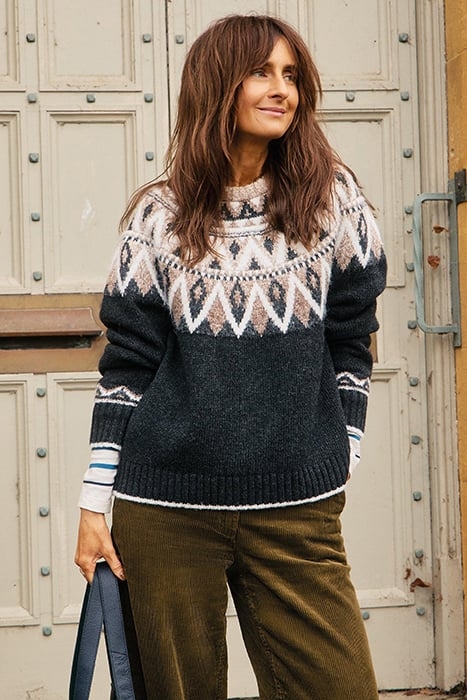 MONO FAIRLISE JUMPER BLACK MULTI 7