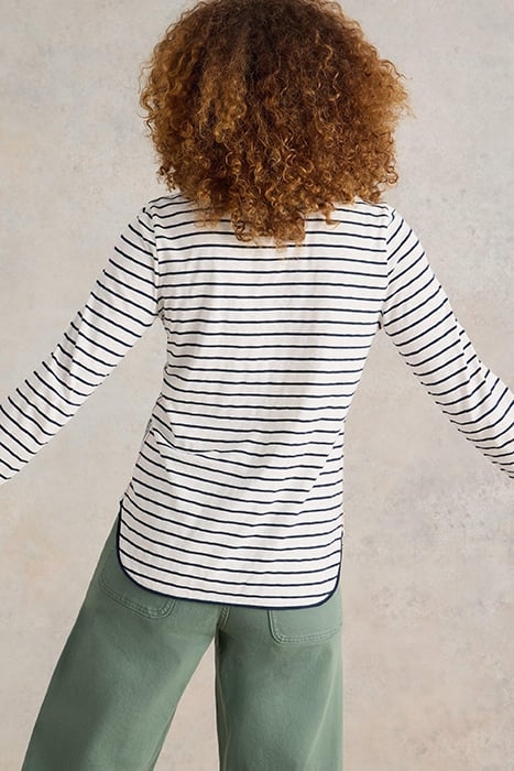 CLARA LS TEE NATURAL PRINT 3