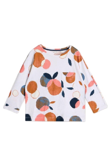 DEMI DOLMAN TOP NATURAL PRINT 2