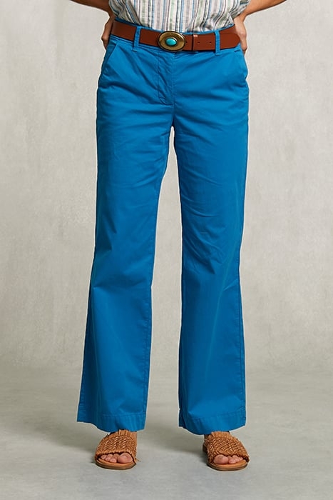 PETROL BLUE BASIC PANTS BLUE 1