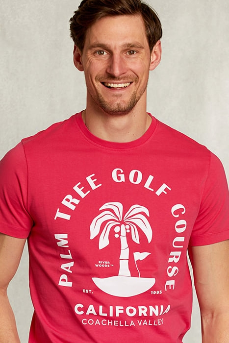 NORMAL FIT BASIC T-SHIRT IN FLIRT PINK 4