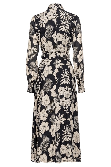 ASSENTE DRESS BLACK/BUTTER 4