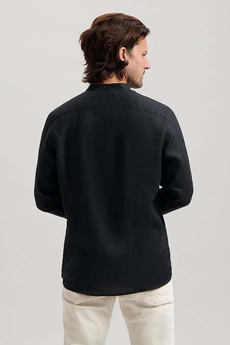 DS_JAGGER MAO SHIRT BLACK BLACK 2