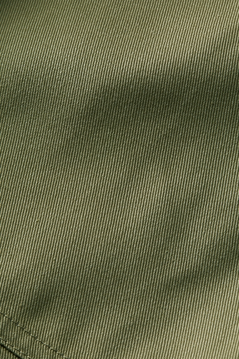 GIRLS PAPER BAG CARGO PANTS IN CLEAN TWILL ARMY 3