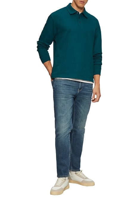 S.OLIVER POLOSHIRTS BLUE-PETROL 2