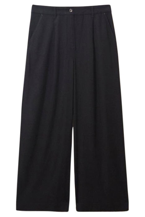 LUCINDA WIDE LEG TROUSER PURE BLACK 2