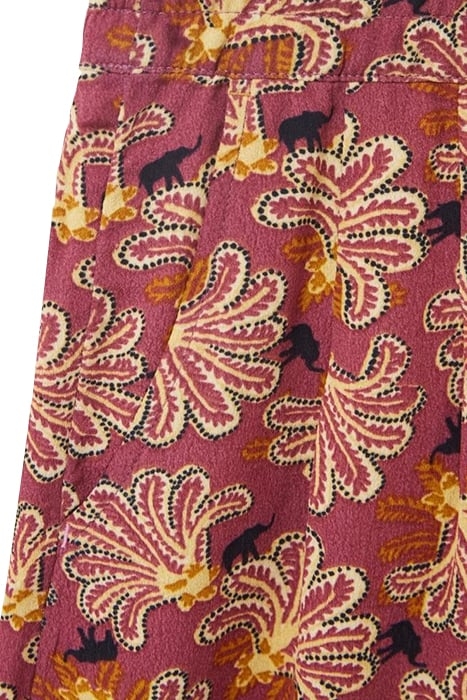 MATILDA SHORT PLUM MULTI 4