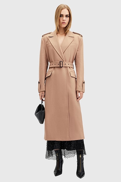 AUGUSTA COAT CAMEL BROWN 2