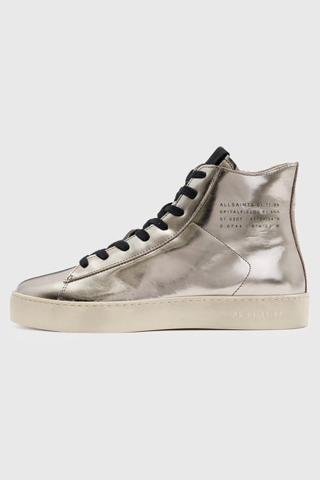 TANA MET HIGH TOP SILVER 1