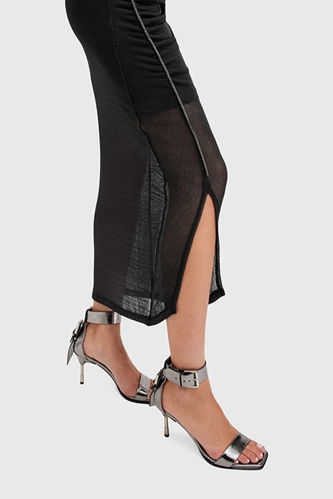 NORA SPARKLE DRESS BLACK SHIMMER 7