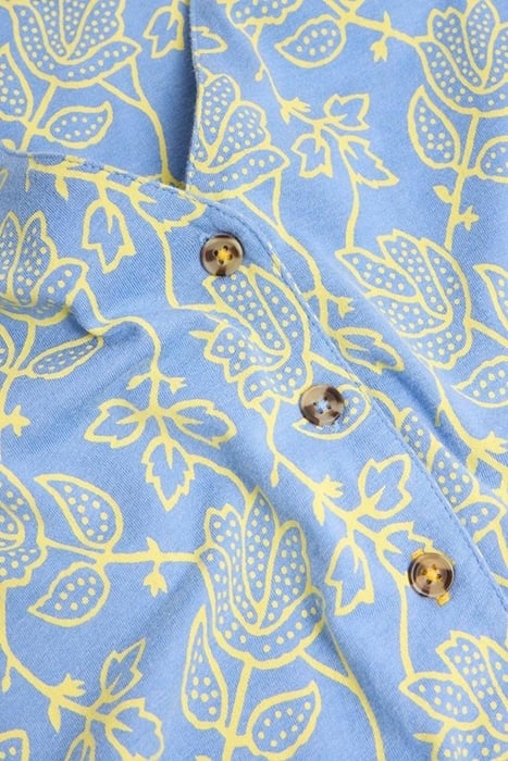 NAYA JERSEY MIDI DRESS BLUE MULTI 3