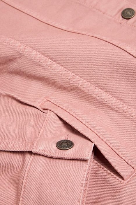 HAYDEN DENIM JACKET MID PINK 3