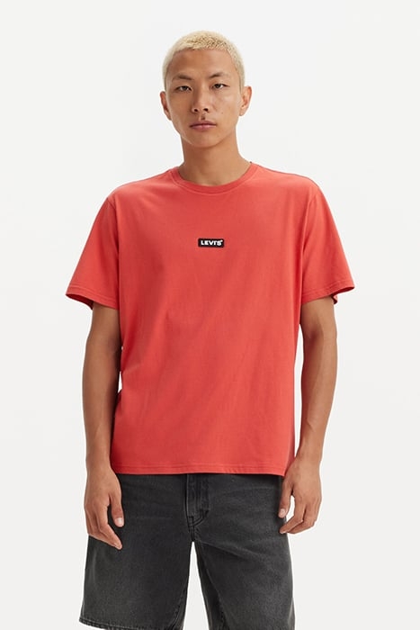 SS RELAXED BABY TAB T SUNDOWN RED 1