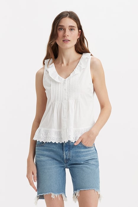 FAUNA BLOUSE BRIGHT WHITE 1