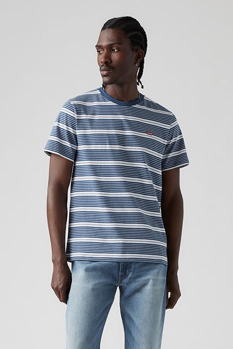 SS ORIGINAL HM TEE COOPER STRIPE SARGASS 1