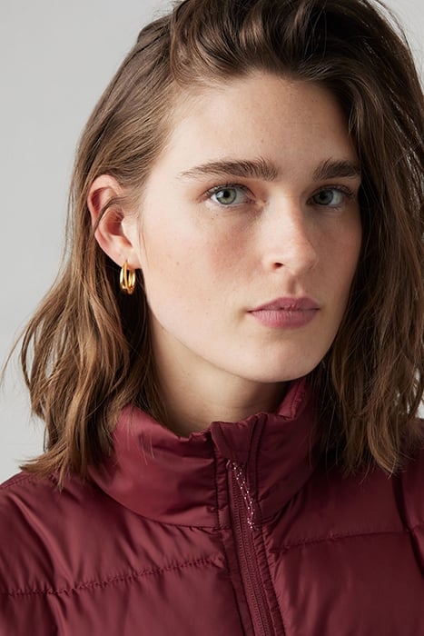 PIPER POLY PACKABLE JACKET BURGUNDY 4