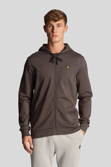 FULL-ZIP HOODIE GRAPHITE 1