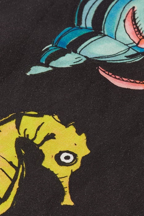 CAMPSHIRT WITH PLACEMENT PRINT EVENING BLACK 3