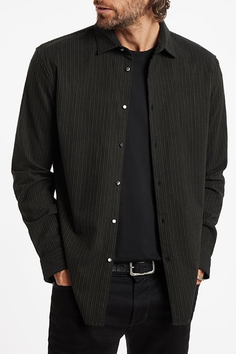 SLIM FIT SPORT SHIRT BLACK 1