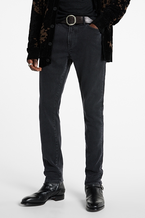 J704 - TAPERED FIT BLACK/BLUE 1