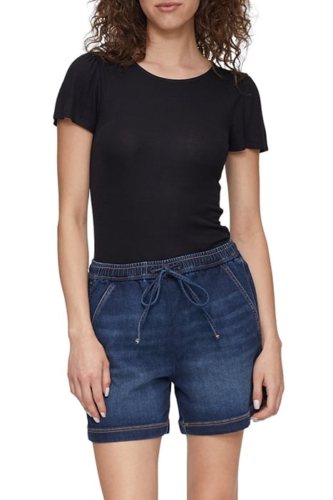 S.OLIVER-QS T-SHIRTS BLACK 1