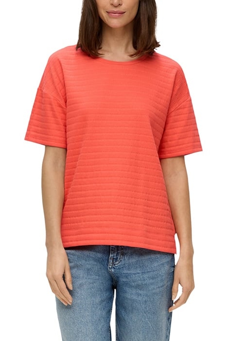S.OLIVER T-SHIRTS RED-CORAL 1