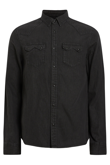 ROCK SHIRT WASHED BLACK 4