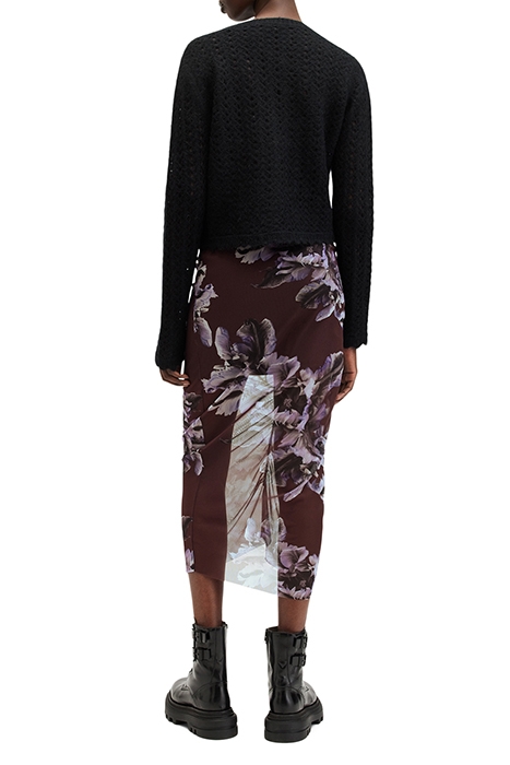 NORA SKIRT MONICA OXBLOOD RED 4