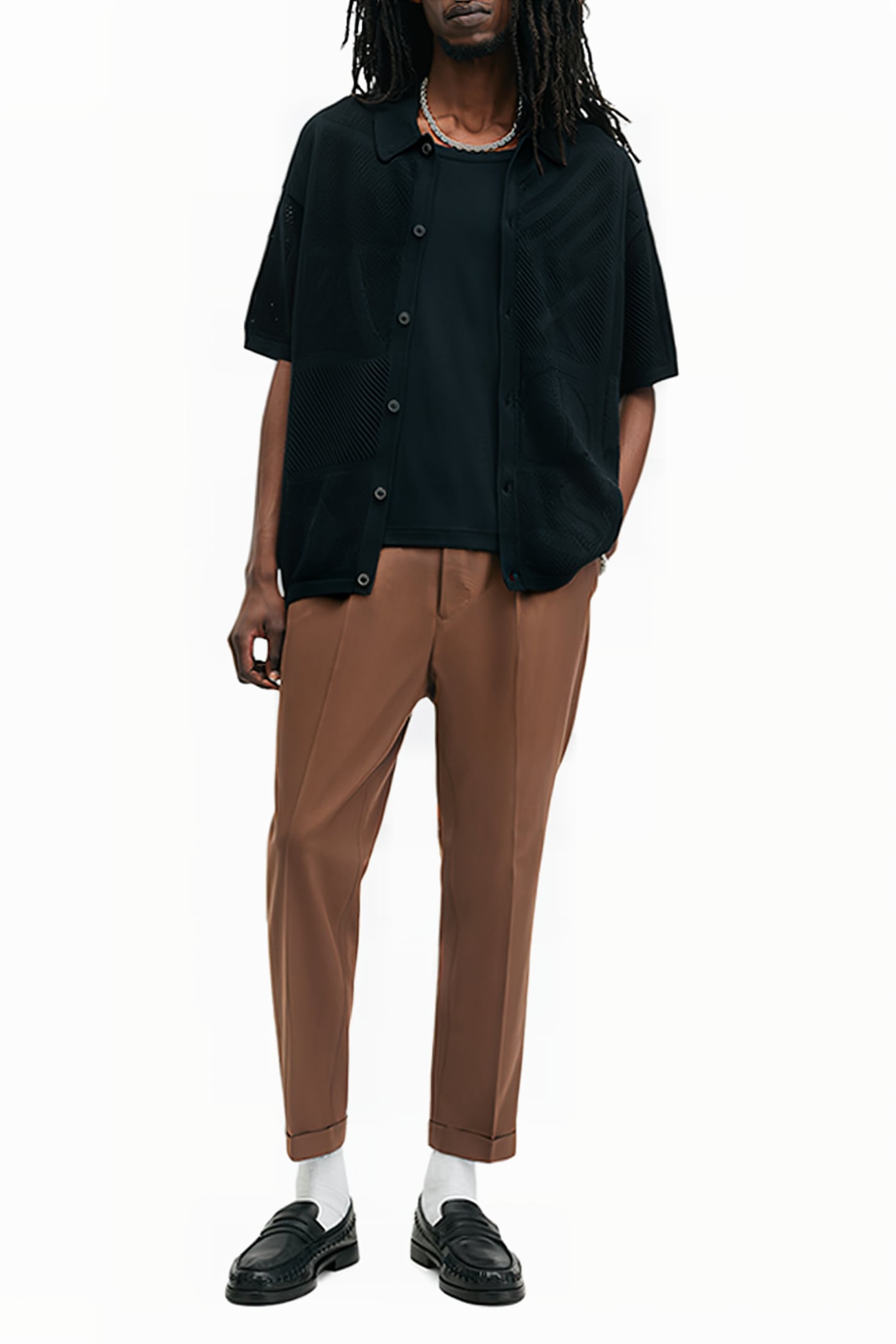 TALLIS TROUSER BLUNT BROWN 3