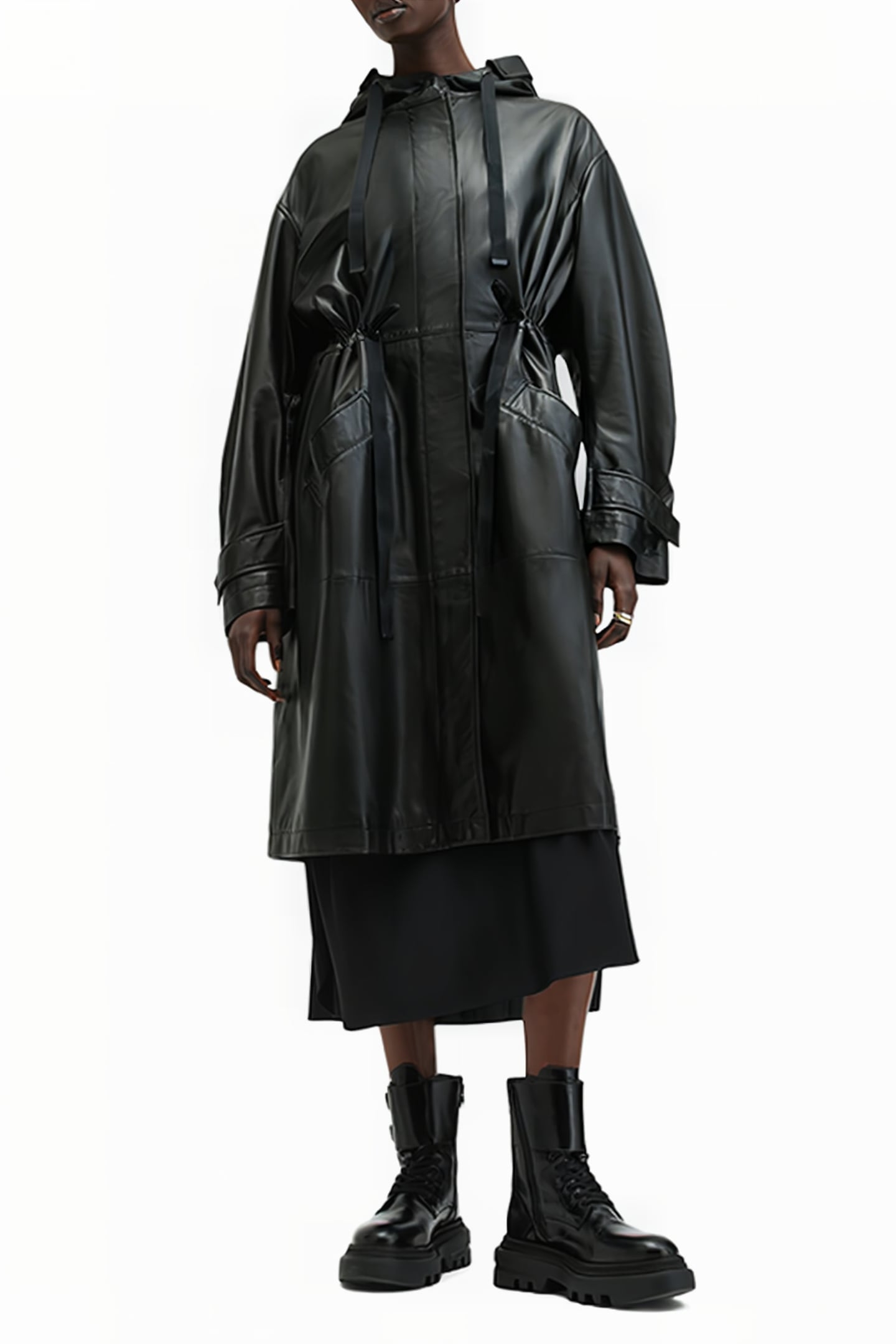 KELSEA LEA COAT BLACK 1