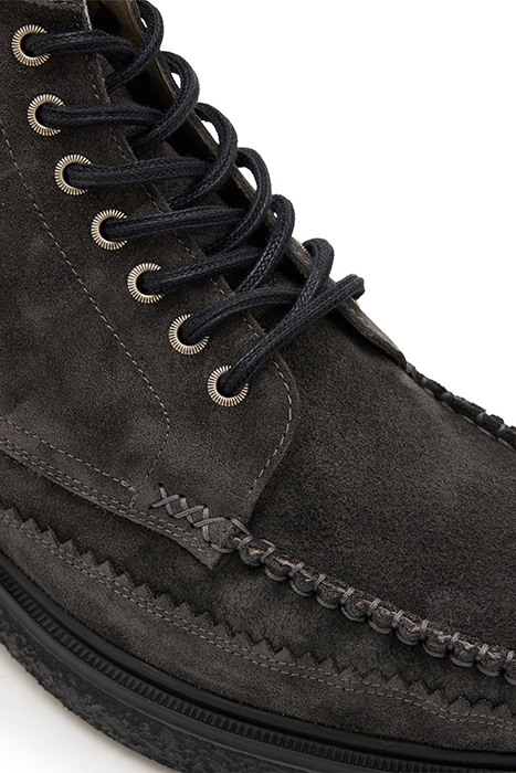 GIBBS MOC SUEDE BOOT CHARCOAL GREY 5