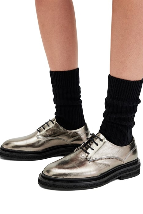 ESCHER LACE UP GUNMETAL GREY 2